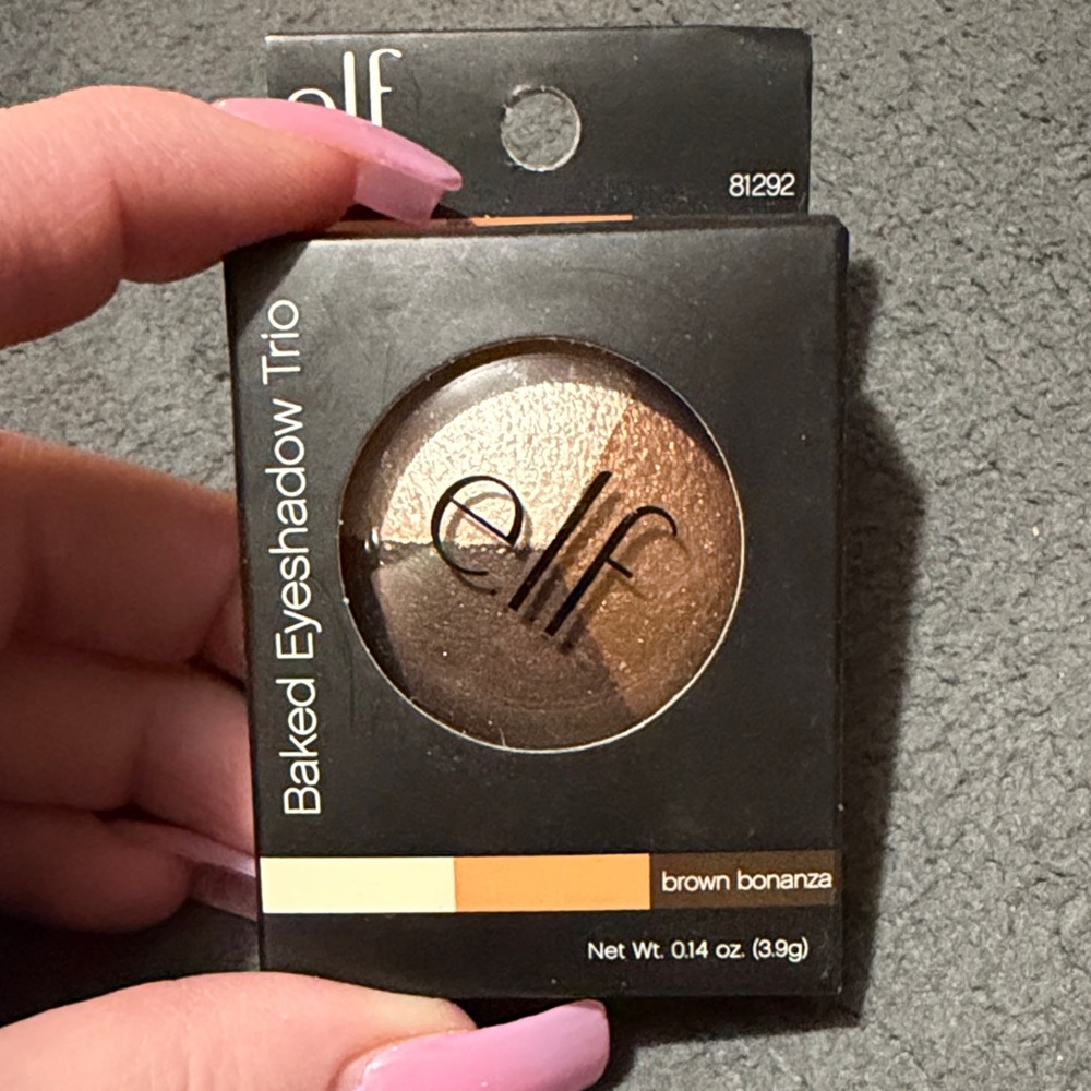 ELF Baked Eyeshadow Trio - Brown Bonanza shimmer